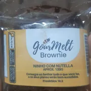 brownie: Brownie ninho com nutella - ninho cm nutella