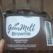 brownie: BROWNIE DE BRIGADEIRO - SOBREMESA