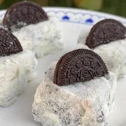 Sobremesas: Palha Italiana - Doce italiano delicioso, envolto com leite Ninho e com Óreo.