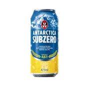 LATÃO 473 ML: Antárctica Sub Zero Latão 473ml - Cerveja