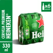 Long Neck: HEINEKEN LONG C/6 - CERVEJA