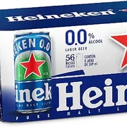 cerveja Zero Álcool: pack Heineken Zero Lata 269ml (6 unidades) - pack com 6