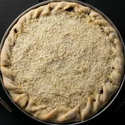 Doces: Beijinho - Pizza Grande (Ingredientes: Mussarela, Beijinho, Coco Ralado)