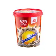 Sorvetes Kibon: OVOMALTINE 800 ML - Sorvete Kibon Ovomaltine, um produto de 800ml da linha "Blast" ou "Pote Gourmet" da Kibon.