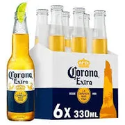 CERVEJAS: PACK COM 6 UNIDADES DE CORONA 330 ML - PACK COM 6 UNIDADES