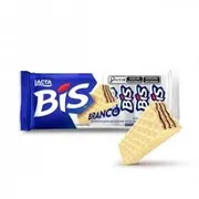 Salgadinhos, Chocolate e Bolachas: BIS BRANCO 100,8 GR - Chocolate