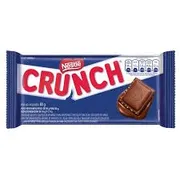Salgadinhos, Chocolate e Bolachas: CRUNCH 80 GR - BARRAS