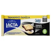 Salgadinhos, Chocolate e Bolachas: BARRA FAMILIA DIAMANTE NEGRO 145 GR PRETO E BRANCO - BARRA FAMILIA