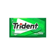 Salgadinhos, Chocolate e Bolachas: TRIDENT MENTA - CHICLETES