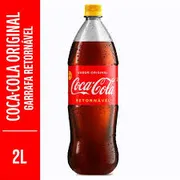 Energéticos: COCA RETORNÁVEL 2 LITROS - PRECISA TER O CASCO