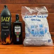 Kits: KIT BALY 2 LITROS+ PASSPORT + GELO 3 KG - COLOCAR OBSERVAÇÃO O SABOR DO BALY SE QUISER ALTERAR