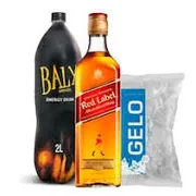 Kits: KIT RED LABEL 1 LITRO + BALY 2 LITROS + GELO 3 KG - OPÇÃO DE TROCAR DE ENERGÉTICO, COLOCAR NOS COMENTARIOS