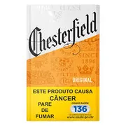 CIGARROS: Chesterfield Original Vermelho - Tabacaria