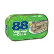 Mercearia: SARDINHA 88 EM OLÉO 125 GR - PERECIVEL