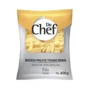 Alimentos Congelados: BATATA PALITO DO CHEF 400 GR - PRODUTO CONGELADO