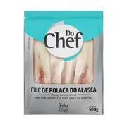 Alimentos Congelados: FILÉ DE POLACA 500 GR - PRODUTO CONGELADO