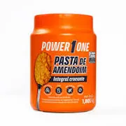 Pastas de Amendoim: Pasta de amendoim integral crocante 1kg Power One - A pasta de amendoim Power One é um alimento integral e versátil, ideal como fonte de energia, proteínas e gorduras saudáveis para pré-treinos, café da manhã ou lanches. Com baixo carboidrato, é indicada para dietas de hipertrofia, ganho de massa, saciedade, e por ser vegana, sem açúcar, glúten ou lactose.