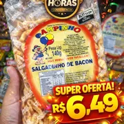 Salgadinhos: Sagadão de Bacon Bambinho - grande