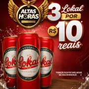 Combo Cerveja: Lokal Latão 3 Unidades*** - 473ml