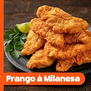 Porções Pequena 500g: Frango a Milanesa 500g - Porções (Ingredientes: Porção)