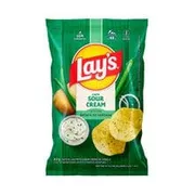 Salgados: Lays Sour Cream 62g - Salgados