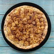 Doces: banana com canela - Pizza Gigante (Ingredientes: Banana, Canela, Leite Condensado, Mussarela)