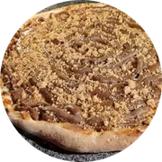 Doces: PAÇOCA - Pizza Familia (Ingredientes: PAÇOCA)