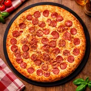 Tradicionais: CALABRESA DIGITAL - Pizza Grande (Ingredientes: Molho de Tomate, Mussarela, Calabresa, Azeitona, Orégano)