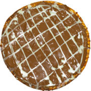 Doces: Chocolate Preto - Pizza Grande (Ingredientes: Base Muçarela, Chocolate Preto)