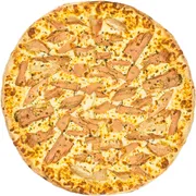 Carnes: Atum - Pizza Pequena (Ingredientes: Molho, Mussarela, Atum sólido, Palmito, Ovo, Requeijão)