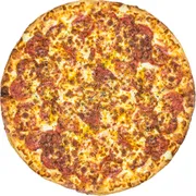 Carnes: Pepperoni - Pizza Pequena (Ingredientes: Molho, Mussarela, Requeijão, Pepperoni)