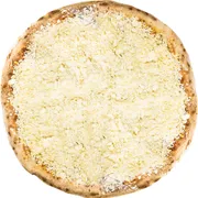 Doces: Chocolate branco - Pizza Pequena (Ingredientes: Leite Condensado, Chocolate branco)