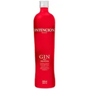 Destilados: GIN INTENCION MELANCIA 900 ML - O Gin Intencion Melancia 900ml é uma bebida destilada nacional que combina o perfil clássico do gin com o sabor frutado e refrescante da melancia.