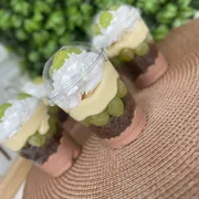 Sobremesa: Copo de felicidade - SURPRESA DE UVA - Sobremesa