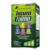 Suplementos & Fitoterápicos: IMUNI TURBO (Propolis Verde, Alho, Zinco, Vitamina C, D, E) 60cps Flora Nativa - Fortalece a imunidade e combate radicais livres,melhora a imunidade, ajuda no colágeno e na absorção de ferro, ação antibacteriana, ajuda o coração e a imunidade, antioxidante que protege o coração e a imunidade, fortalece ossos, músculos e sistema imunológico, reforça a imunidade, cicatrização e paladar/olfato.