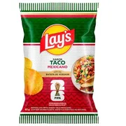 Salgadinhos: Lays Taco Mexicano 62g)