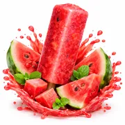 Gelos Sabores: Gelo ice drink - Melancia - Gelo Saquinho sabor melancia 200ml