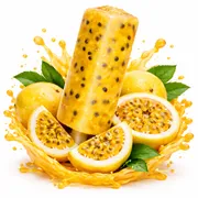Gelos Sabores: Gelo Ice Drink - Maracujá - Gelo Saquinho Sabor Maracujá de 200ml