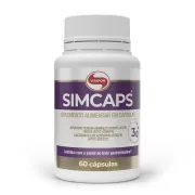 Suplementos & Fitoterápicos: Simcaps 60 caps Vitafor - É a combinação de duas cepas probióticas que contribuem com a saúde gastrointestinal. O Bifidobacterium animalis subsp. lactis HN019 (ATCC SD5674) e o Lactobacillus acidophilus NCFM (ATCC SD5221) podem contribuir com a saúde do trato gastrointestinal.