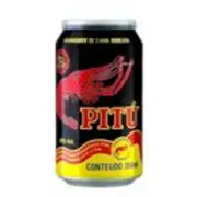 cachaças: Cachaça Pitu Lata 350ml - Cachaça Pitu