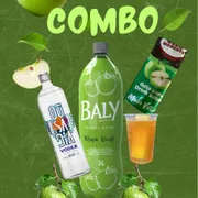 Combo: Combo vodka ousadiaenergético maçã verde - Combo (Ingredientes: 01 Energético, 04 Gelos, 02 Copão, 01 Vodka)