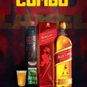 Combo: combo red label 750ml - Combo (Ingredientes: 02 Copão, 1 energético 2L, 01 Whisky, 04 Gelos)