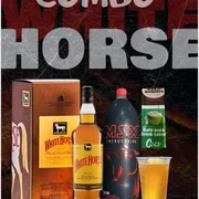 Combo: Combo Cavalo Branco 1L - Combo (Ingredientes: 01 Whisky, 01 Energético, 04 Gelos, 02 Copão)