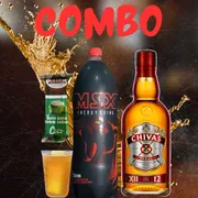 Combo: Combo Chivas 1L - Combo (Ingredientes: 01 Whisky, 01 Energético, 04 Gelos, 02 Copão)