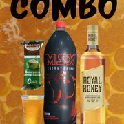Combo: Combo Royal Honey - Combo (Ingredientes: 01 Whisky, 01 Energético, 04 Gelos, 02 Copão)