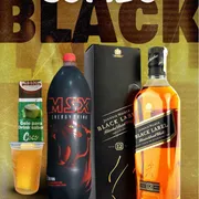 Combo: Combo black label 1L ,energético 2L - Combo (Ingredientes: 02 Copão, 04 Gelos, 1 energético 2L, 1 whisky Black label 1L)