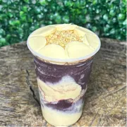 Açaí: Promoção 2 300ML - Açai + Amendoim + Creme de Maracujá