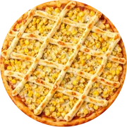 Seleçãodo Ponto: Milho com Requeijão Cremoso - Pizza Grande (Ingredientes: Milho, Molho de Tomate, Mussarela, Orégano, Requeijão Cremoso)