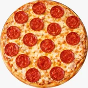 Seleçãodo Ponto: Pepperoni - Pizza Grande (Ingredientes: Molho de Tomate, Mussarela, Orégano, Pepperoni)