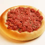 esfiha salgada: Esfiha de calabresa - Calabresa